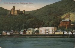 Schloss Stolzenfels und Kapellen am Rhein Postcard