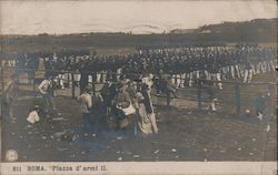 ROMA - Piazza d'armi II Postcard