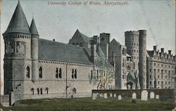 University College of Wales Aberystwyth, Wales Postcard Postcard Postcard