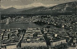 Vue générale par avion Postcard