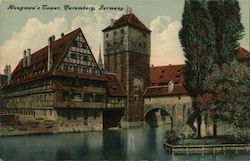 Hangman's Tower Nuremberg, Germany Postcard Postcard Postcard