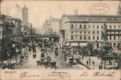 Alexanderplatz Berlin, Germany Postcard Postcard Postcard