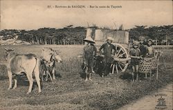 Saigon surroundings - On the road to Tayninh Ho Chi Minh City, Vietnam Southeast Asia Postcard Postcard Postcard