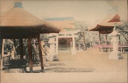 Temple Kameido Tokio Postcard