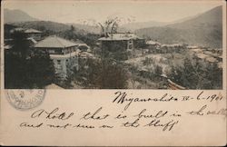 1901 Miyanoshita Onsen Hotel Japan Postcard Postcard Postcard