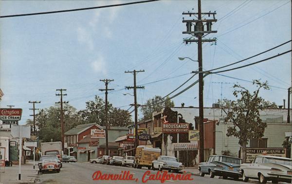 Danville, California Postcard