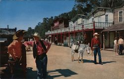 School House Road at Knott's Berry Farm Postcard