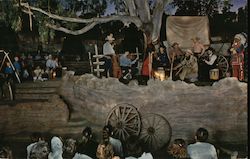 The Wagon Masters, Ghost Town, Knott's Berry Farm Postcard