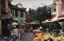 Flower Mart - Disneyland Anaheim, CA Postcard Postcard Postcard