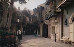 New Orleans Street - Disneyland Postcard