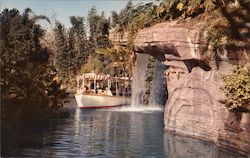 Safari Cruise - Disneyland Postcard