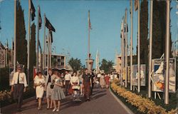 Entrance to Tomorrowland Postcard