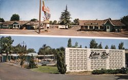 Eden Roc Inn Bakersfield, CA Postcard Postcard Postcard