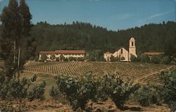 The Christian Brothers Monastery and Winery Postcard