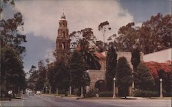 Plaza de Panama and California Tower, Balboa Park San Diego, CA Postcard Postcard Postcard