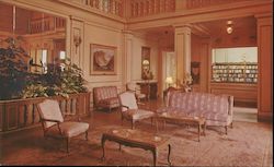 Lobby of the Women's Athletic Club of Alameda County Postcard