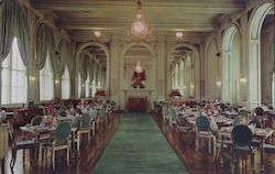 Many-Mirrored, High Ceilinged Dining Room of The Women's Athletic Club of Alameda County Oakland, CA Postcard Postcard Postcard