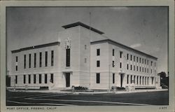 Post Office Building Postcard