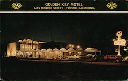 Golden Key Motel Postcard