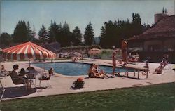 The Surrey Inn - Pool Guerneville, CA Postcard Postcard Postcard