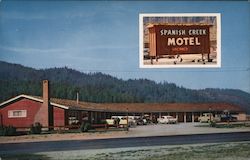 Spanish Creek Motel Postcard