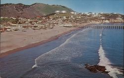 Avila Beach and the Country Pier near San Luis Obispo, California Postcard Postcard Postcard