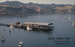 Scenic Port San Luis Pier Postcard