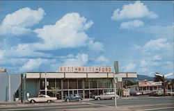 Rett White Ford Dealership Postcard