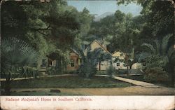 Madame Modjeska's Home in Southern California Postcard Postcard Postcard