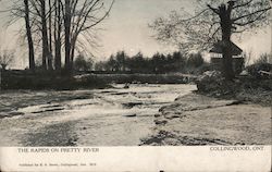 The Rapids on Pretty River Collingwood, ON Canada Ontario Postcard Postcard Postcard