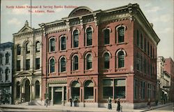 North Adams National & Savings Buildings Postcard