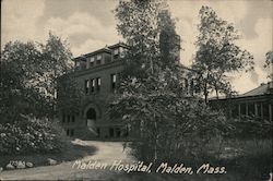 Malden Hospital Postcard