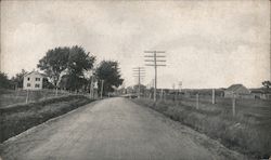 Waterford State Road, NY - Barber Asphalt Paving Company Postcard