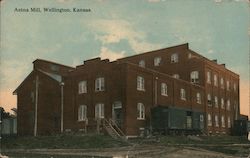 Aetna Mill Wellington, KS Postcard Postcard Postcard