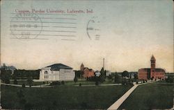 Campus, Purdue University Lafayette, IN Postcard Postcard Postcard