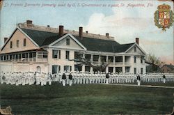 St. Francisc Barracks Formerly Used by U.S. Government as a Post Postcard