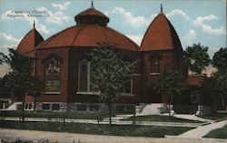 Christian Church Postcard