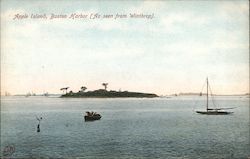 Apple Island, Boston Harbor (As seen from Winthrop) Postcard