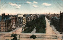 Commonwealth Ave Postcard