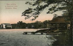 Boat Landing at Chauncey Lake Postcard