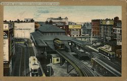 Dudley Street Terminal Station Postcard