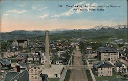 View Looking Northeast from the Dome of the Capital Postcard