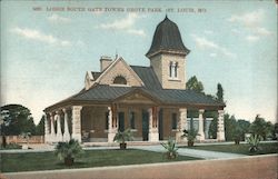 Lodge South Gate Tower, Grove Park Postcard