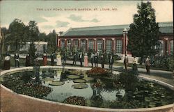 The Lily Pond at Shaw's Garden Postcard