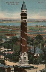 New Swater Tower St. Louis, MO Postcard Postcard Postcard