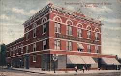 Strassberger's Conservatory of Music St. Louis, MO Postcard Postcard Postcard