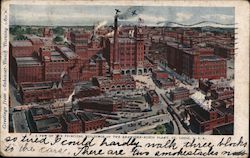 A Few of the Principal Buildings of the Anheuser-Busch Plant St. Louis, MO Postcard Postcard Postcard