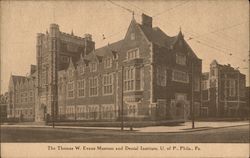 Thomas W. Evans Museum & Dental Institute, U of P Philadelphia, PA Postcard Postcard Postcard