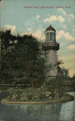 Palmer Park Light House Postcard