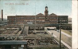 Stock Yards Postcard